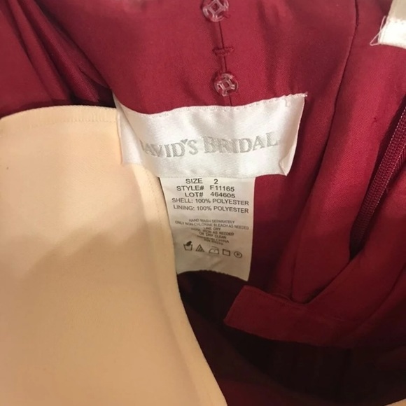 Red Formal Bundle w/ wrap and purse - Picture 6 of 9